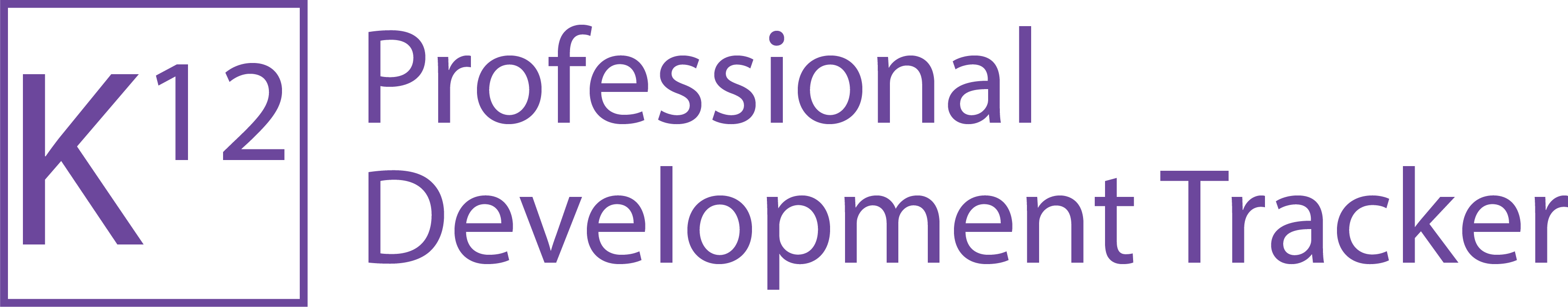 K12 Professional Development Tracker 